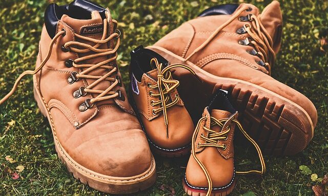 walking boots, children's shoes, men's shoes